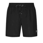"Dolce & Gabbana" short de bain homme noir avec plaque logo