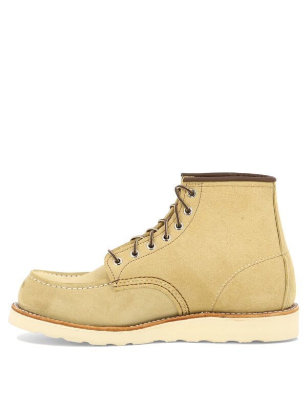 "Red Wing Shoes" bottines homme beige en cuir – Image 3