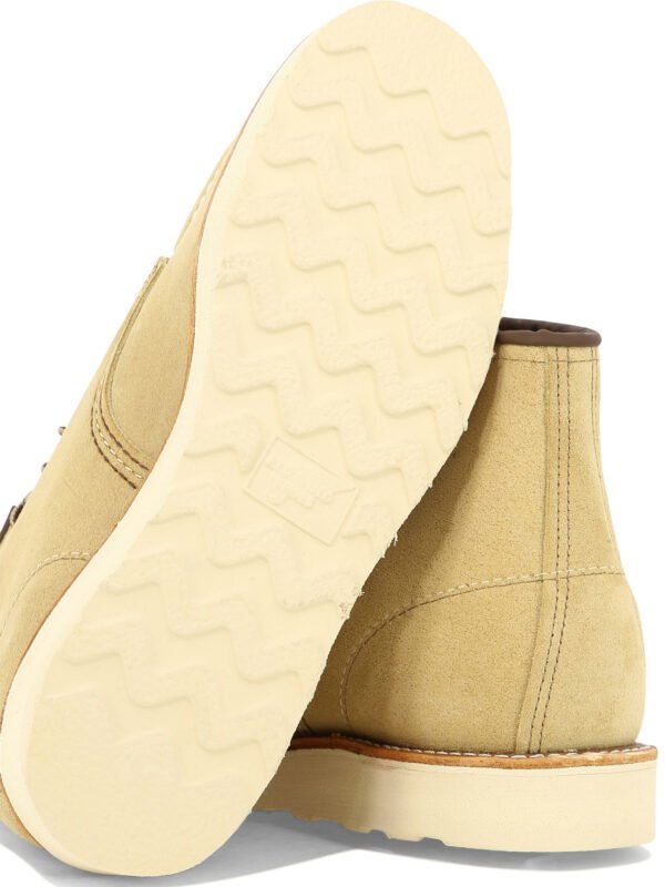 "Red Wing Shoes" bottines homme beige en cuir – Image 5