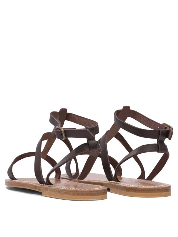 "K.Jacques" sandales femme marron en cuir – Image 4