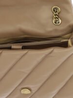 "Pinko" sac bandoulière femme beige en cuir - Image 5