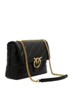 "Pinko" sac porté épaule noir cuir femme – Image 2