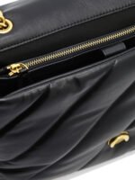 "Pinko" sac porté épaule noir cuir femme – Image 5