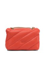 "Pinko" Sac bandoulière femme orange en cuir - Image 3