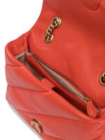 "Pinko" Sac bandoulière femme orange en cuir - Image 5