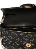 "Pinko" sac bandoulière Love One Pocket femme noir en cuir – Image 5