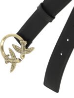 "Pinko" ceinture femme noire en cuir - Image 2