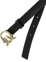 "Pinko" ceinture femme noire en cuir véritable style élégant – Image 2