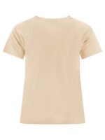 "Pinko" t-shirt Bussolotto femme beige en coton - Image 2