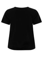 "Pinko" t-shirt Nambrone manches courtes noir coton femme coupe regular – Image 2