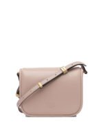 "Pinko" sac bandoulière rose en cuir pour femme format compact - Image 3