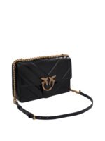 "Pinko" sac bandoulière femme noir en cuir – Image 2