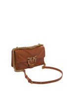 "Pinko" sac bandoulière femme marron en cuir – Image 2