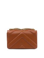 "Pinko" sac bandoulière femme marron en cuir – Image 3