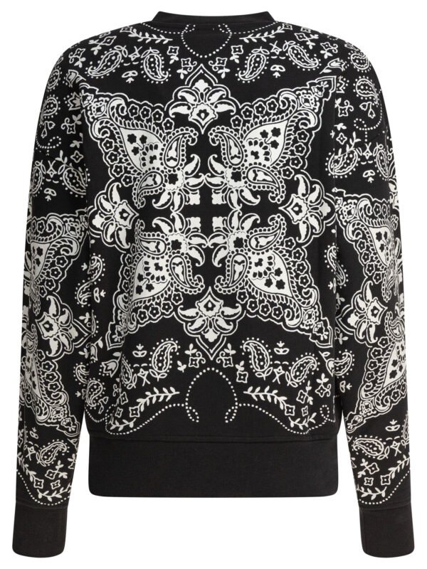 "Pinko" sweat-shirt femme noir en coton coupe regular - Image 2