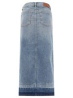 "Pinko" Jupe femme bleu en denim coupe ajustée – Image 2