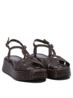 "Pons Quintana" sandales marron en cuir pour femme – Image 2