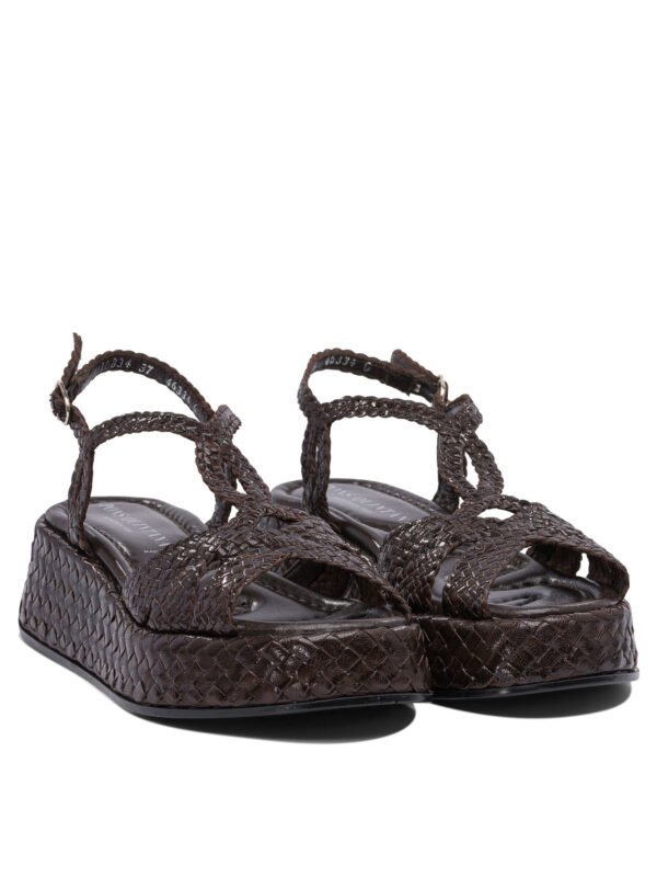 "Pons Quintana" sandales marron en cuir pour femme – Image 2