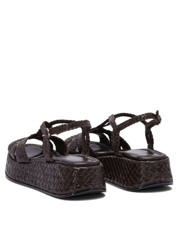 "Pons Quintana" sandales marron en cuir pour femme – Image 4