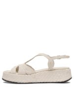 "Pons Quintana" Sandales femme beiges en cuir – Image 3