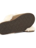 "Ugg" sandales femme beige en suède - Image 5