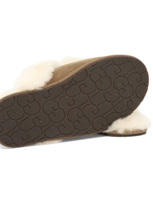 "Ugg" sandales femme beige en suède - Image 5