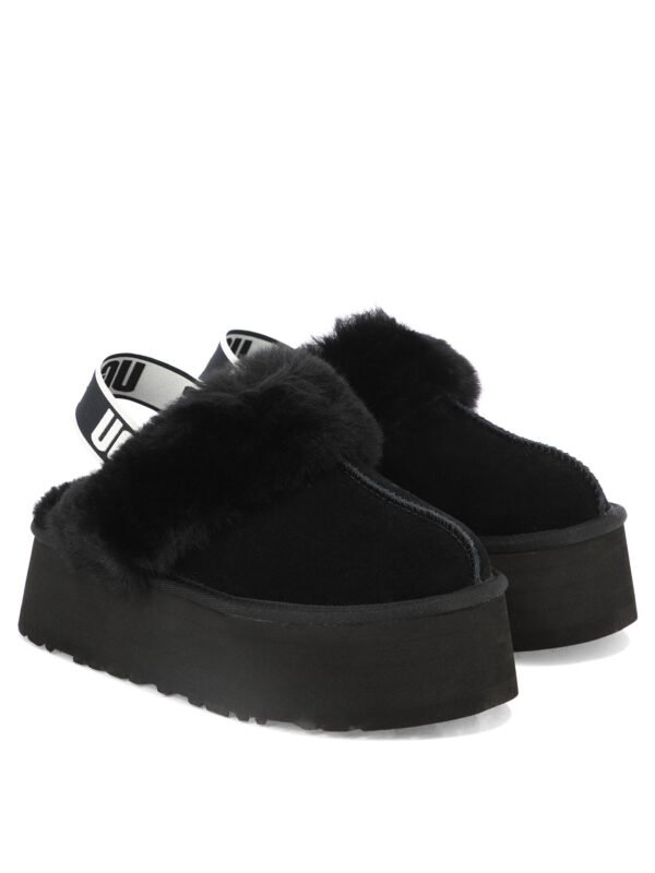 "UGG" Sandales femme noirs en suède – Image 2