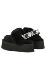 "UGG" Sandales femme noirs en suède – Image 4
