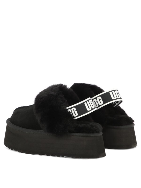 "UGG" Sandales femme noirs en suède – Image 4