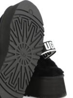 "UGG" Sandales femme noirs en suède – Image 5