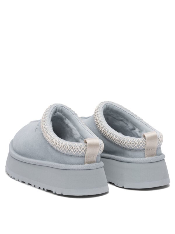"UGG" mocassins femme bleu clair en cuir et textile – Image 4