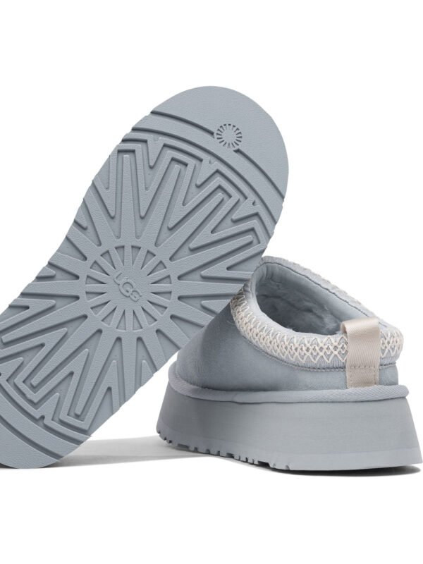 "UGG" mocassins femme bleu clair en cuir et textile – Image 5