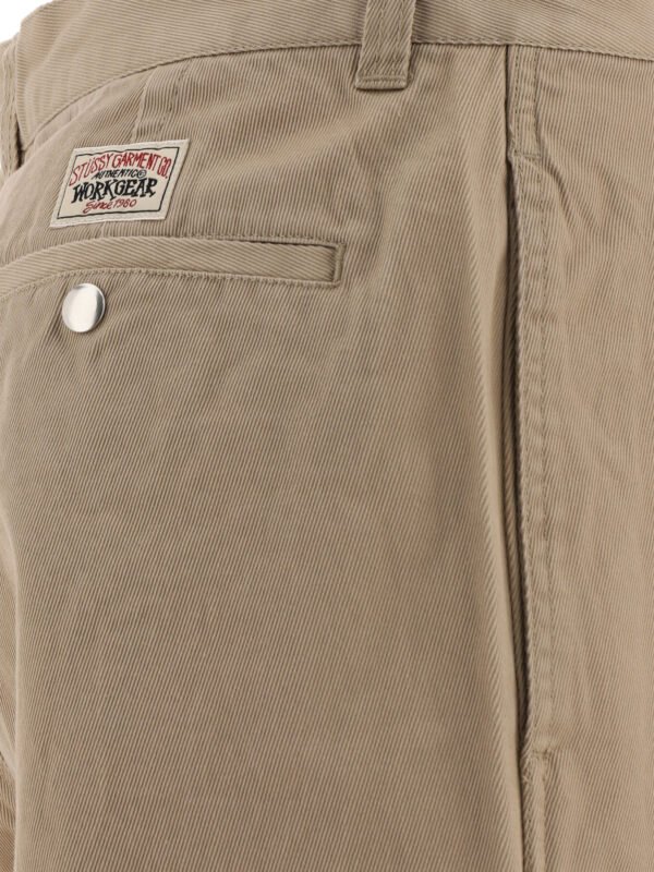 "Stüssy" short homme beige Workgear en coton - Image 4