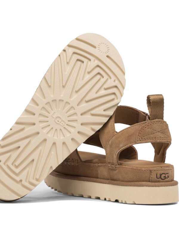 "Ugg" sandales marron en cuir pour femme – Image 5