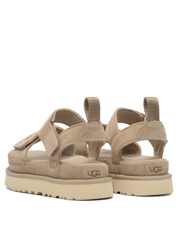 "UGG" sandales femme beiges en cuir – Image 4