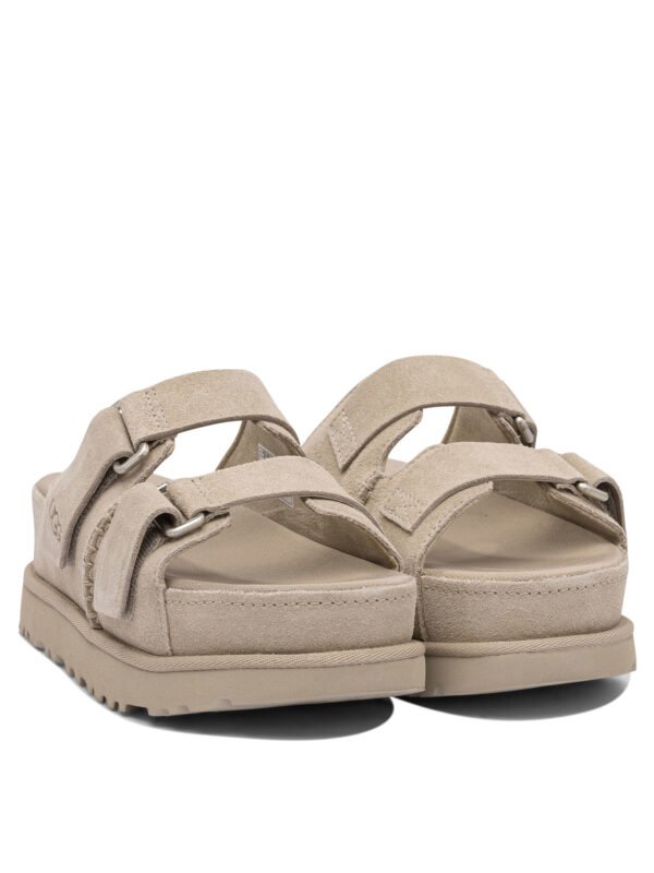 "UGG" sandales femme beiges en cuir – Image 2