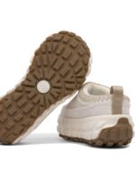 "Ugg" sneakers blanches en cuir et textile avec semelle EVA pour femme - Image 5