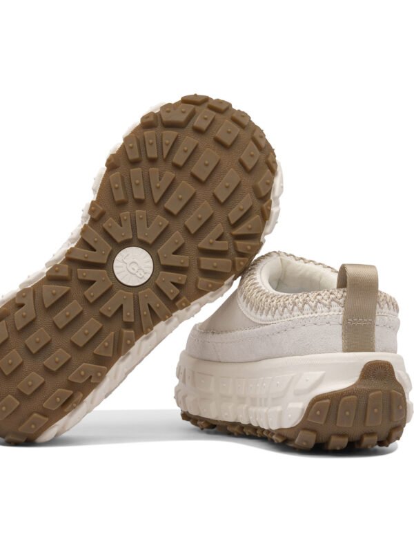 "Ugg" sneakers blanches en cuir et textile avec semelle EVA pour femme - Image 5