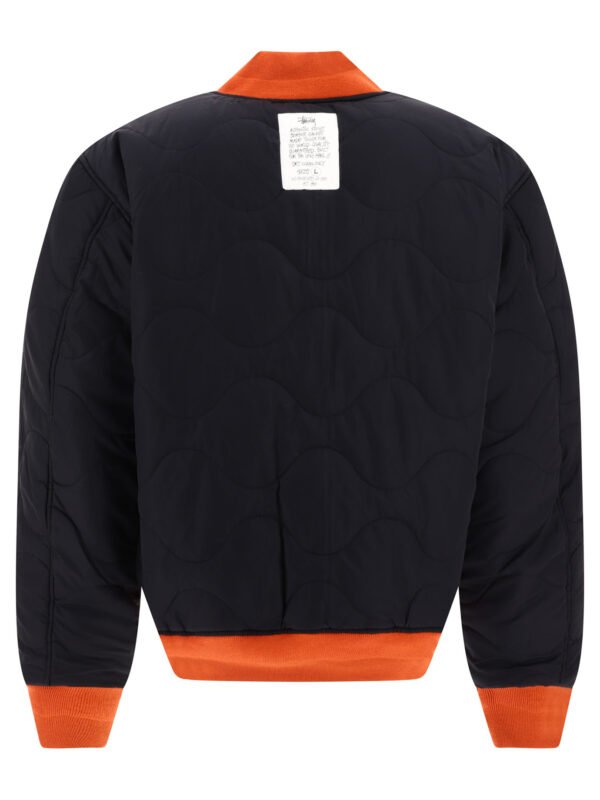 "Stüssy" veste homme orange en nylon – Image 4