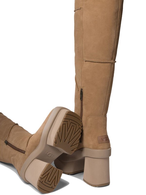 "Ugg" bottines femme marron en cuir - Image 5