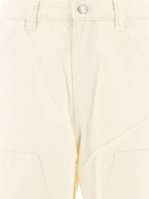 "Stüssy" pantalon homme beige Canvas Work en coton - Image 3