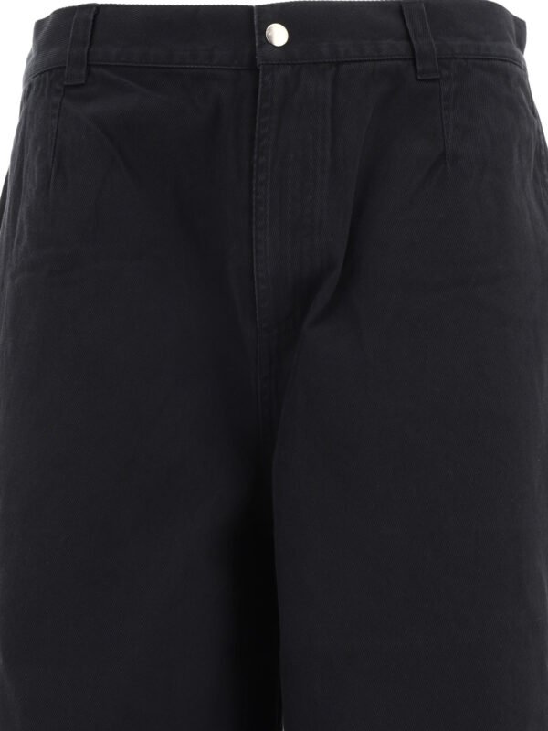 "Stüssy" pantalon homme noir Workgear en coton – Image 3