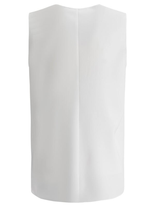 "F.IT" top femme blanc en polyester – Image 2