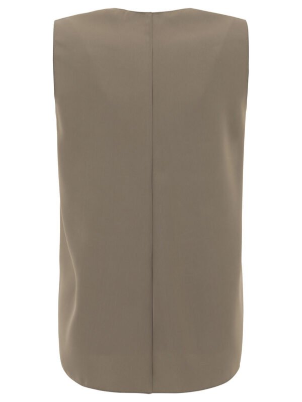 "F.IT" top femme Beige en polyester – Image 2