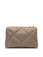 "Tory Burch" sac porté épaule femme beige en cuir – Image 3