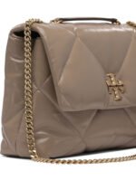 "Tory Burch" sac porté épaule femme beige en cuir – Image 4