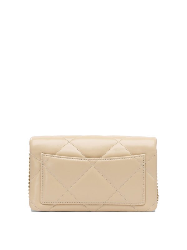 "Tory Burch" sac bandoulière beige en cuir pour femme – Image 3