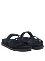 "Tory Burch" sandales femme bleues en suède – Image 2