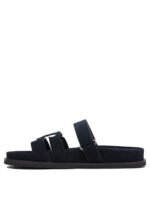 "Tory Burch" sandales femme bleues en suède – Image 3