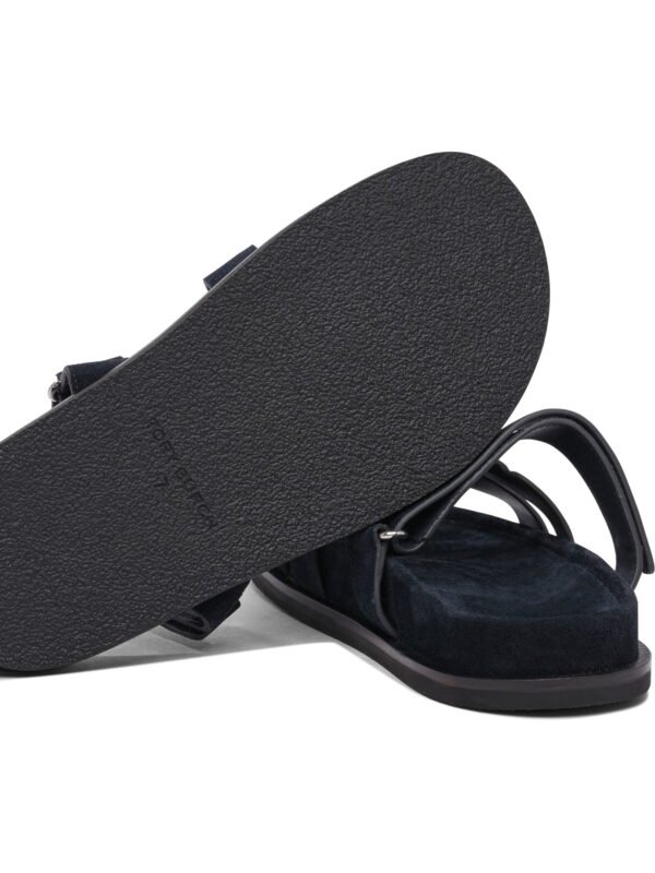 "Tory Burch" sandales femme bleues en suède – Image 5